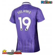 Camisa de Futebol Tottenham Hotspur Dominic Solanke #19 Equipamento Alternativo Mulheres 2026-27 Manga Curta